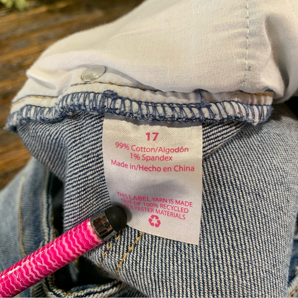 Boho Blue Jeans Distressed Bandana Print Embroidered Embroidery Cotton 17 - Picture 7 of 16